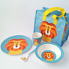 Lion Melamine Mealtime Set