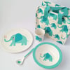 Elephant Melamine Mealtime Set