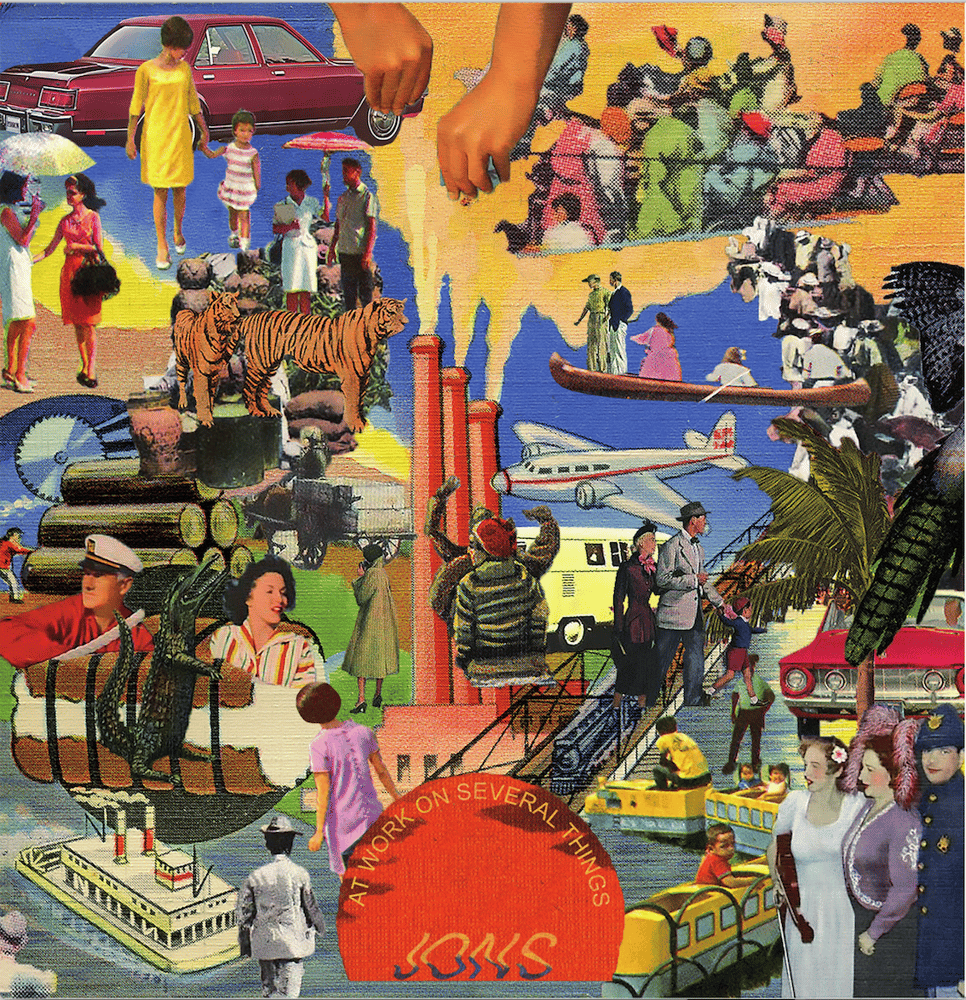 Image of Jons - At Work On Several Things (Black Vinyl)