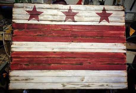Image of Large Washington DC Flag