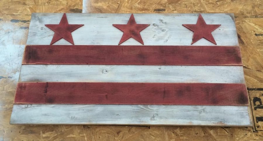Image of Small DC Flag 