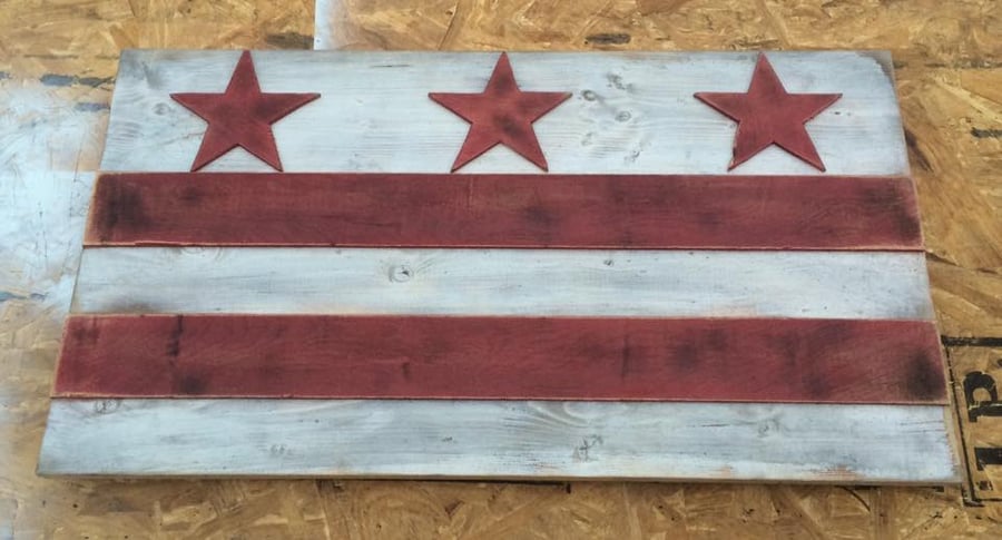 Image of Small DC Flag