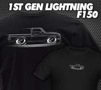 Image 1 of 1st Gen Lightning & F150 T-Shirts Hoodies Banners