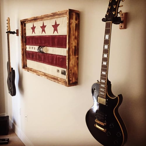 Image of DC Flag Made from Fire Hose (Will be back 2025)