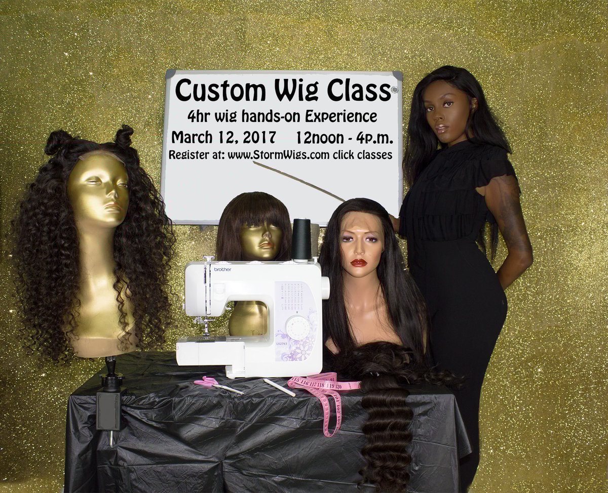 Storm Wigs — Custom Wig Class