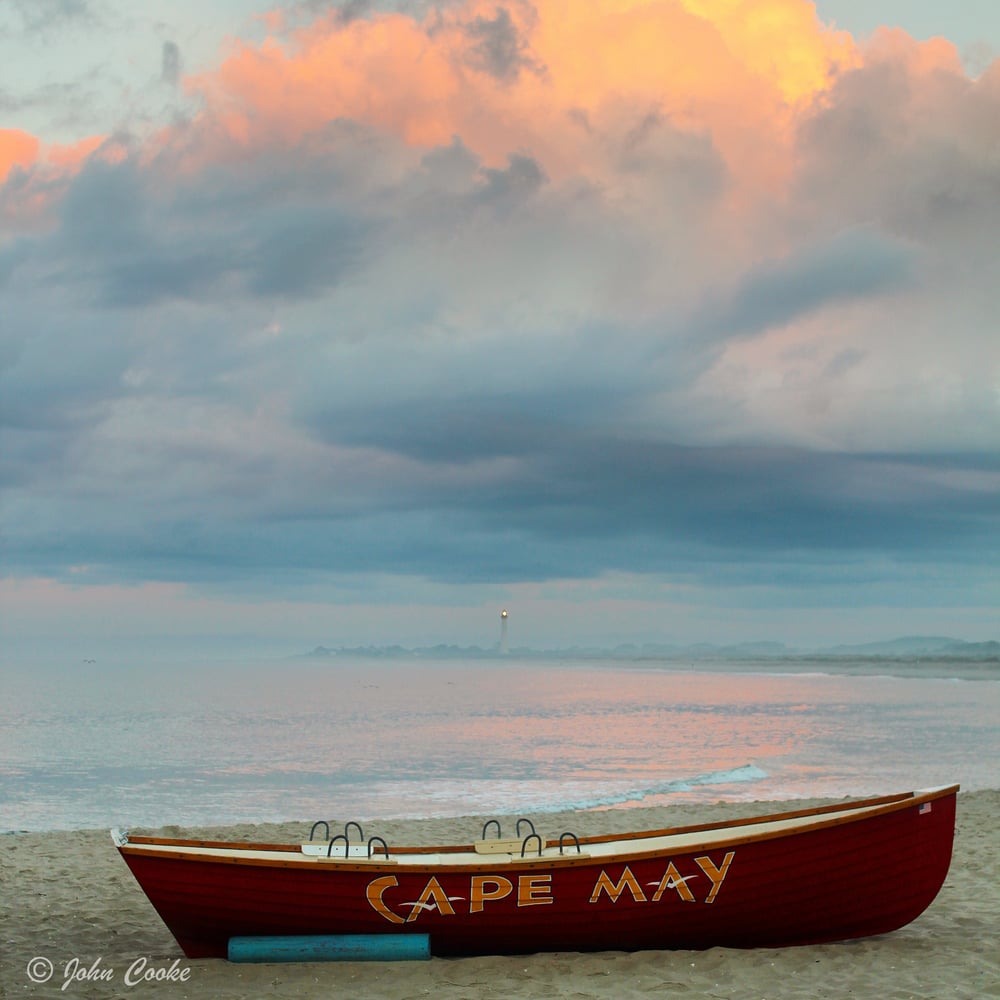 Image of Cape May Lifeboat Cove Sunrise 