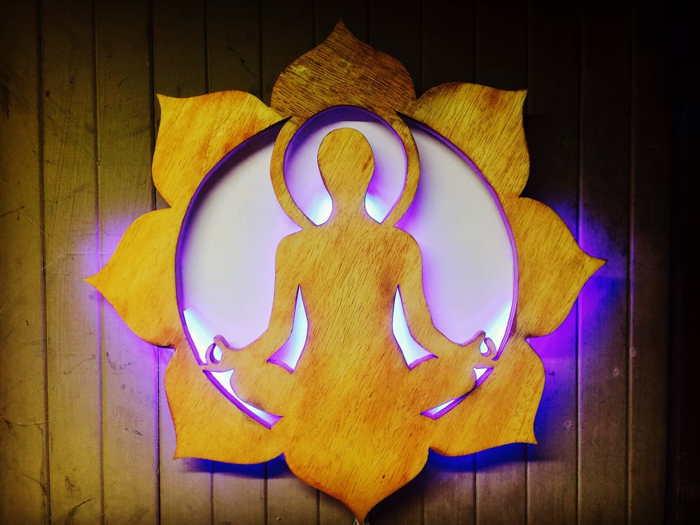 Image of Meditating Lotus L.E.D.
