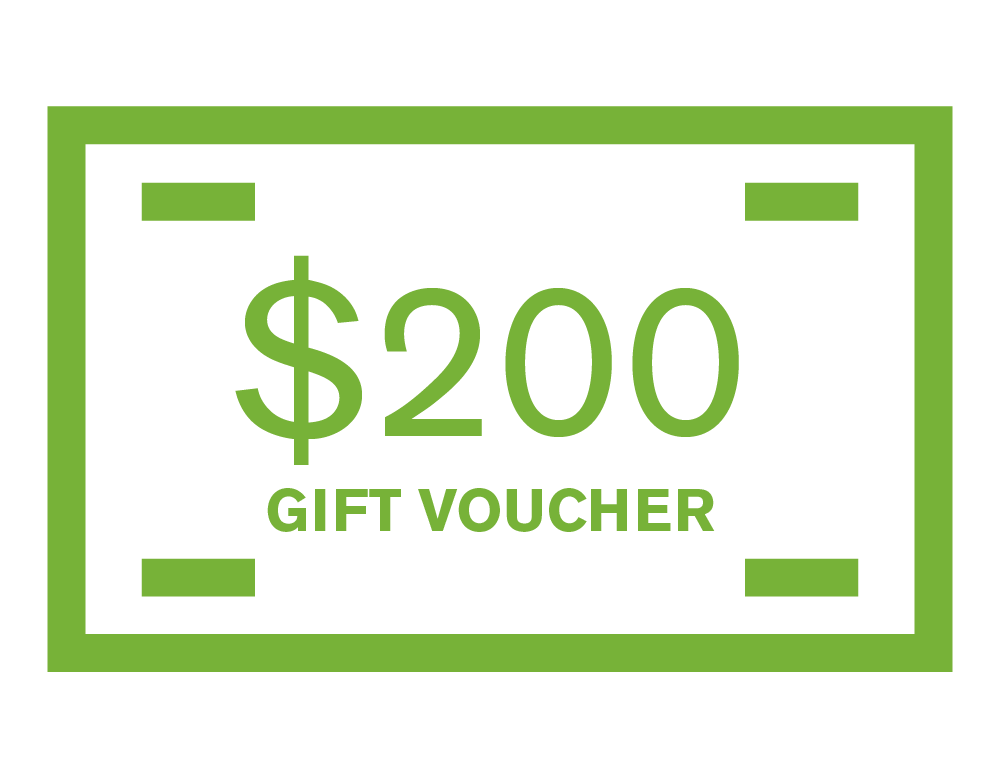 Image of $200 Gift Voucher