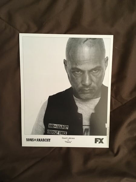 Image of 8x10 of David Labrava as Happy from the Sons of Anarchy #2