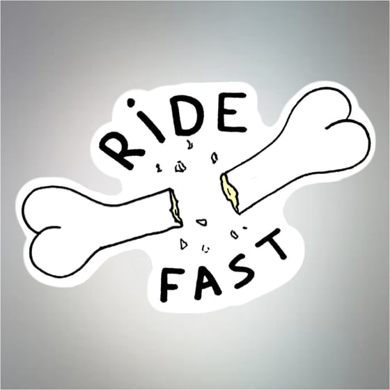 Image of Sticker "Ride Fast"