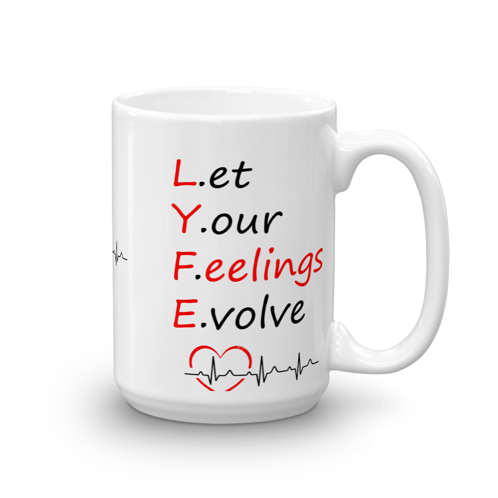Image of Mug *4* L.Y.F.E (Feelings)