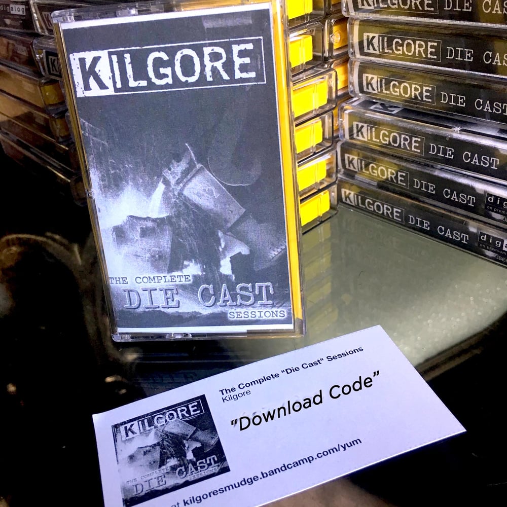 Image of Signed "DIE CAST" Remastered CASSETTE and DIGITAL DOWNLOAD