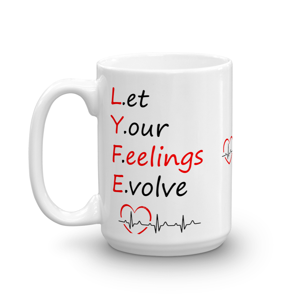 Image of Mug *4* L.Y.F.E (Feelings)