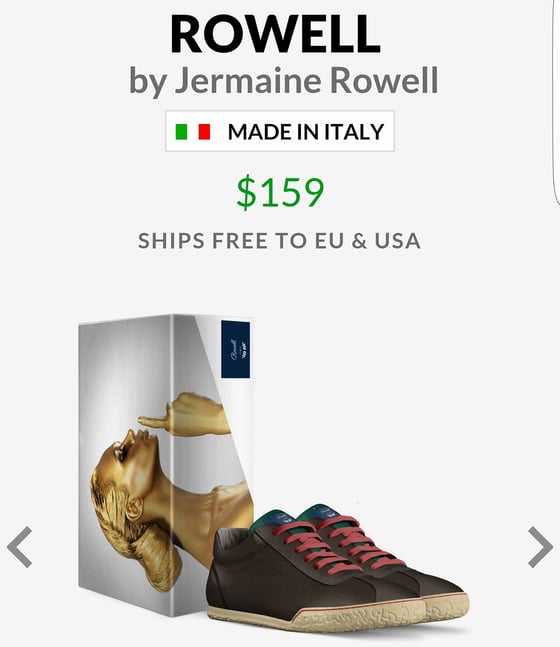 Image of Limited edition "Rowell" shoe