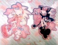 Image 8 of Melo + Kuro Sonadow Keychains and Stickers 4" LIMITED RESTOCK!