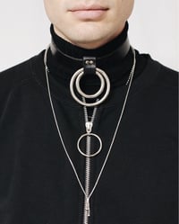 Image 3 of NOIR QUARTER ZIP SWEATER