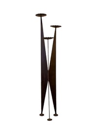 Image 1 of Tall Tripod Candlestick, Germany 1960s