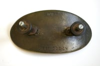 Image 5 of Set of Curved Bronze Door Handles, Italy