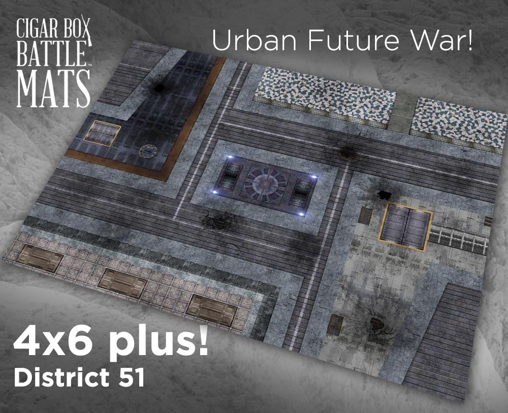 Image of District 51 -- 4x6 plus -- #450
