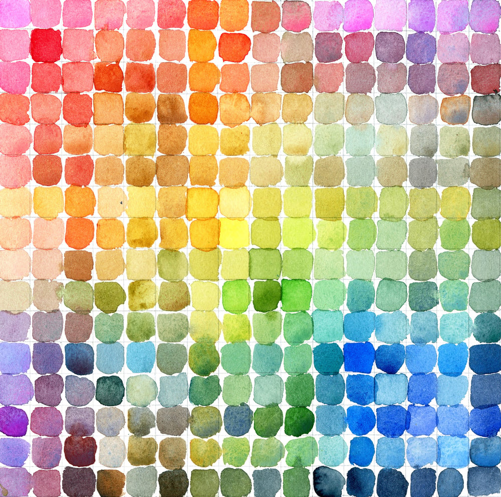 Unique colors. 256 Colors. 16 Color. D16 цвет. Color Chart.