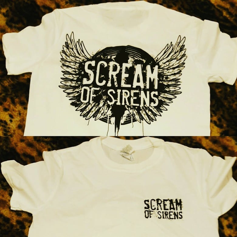 Image of Scream of Sirens White T-Shirt