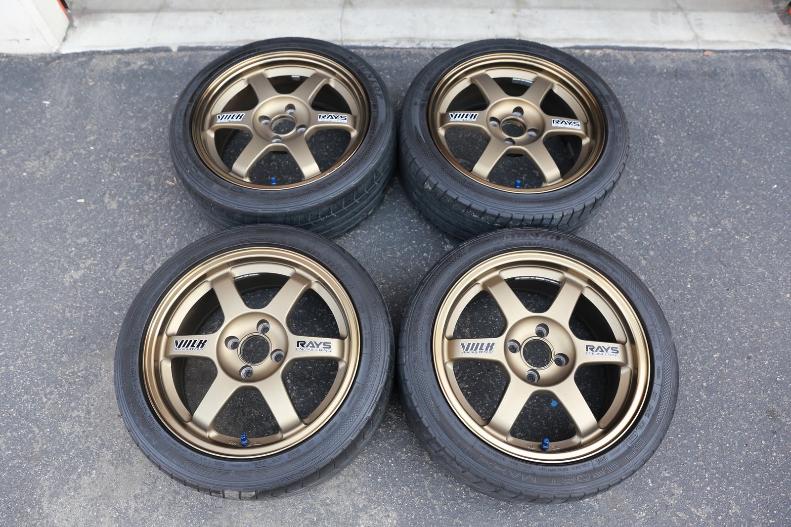 JDMPartsland — Volk Racing TE37 Bronze Forged 16x7.0 +33 4x100