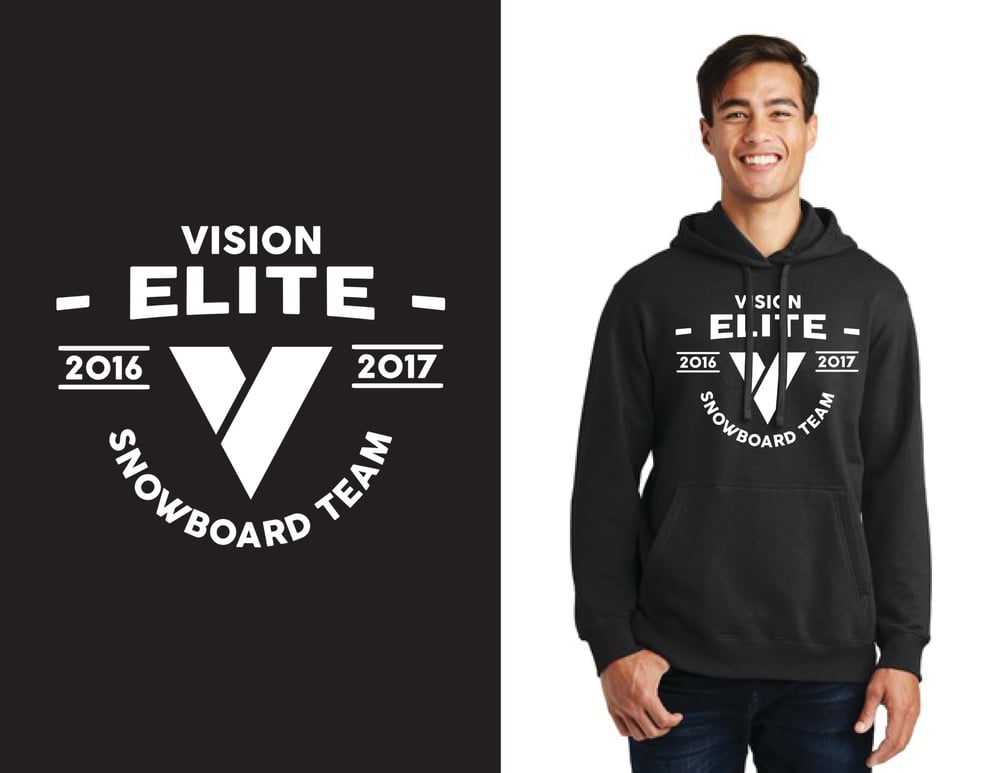 Image of Vision Elite 2017 Team Hoodie - BLACK