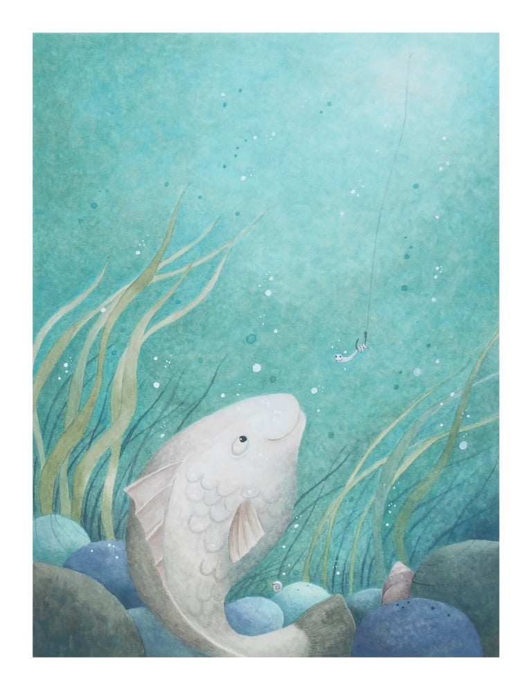 Image of Wishing for a Fish A3