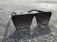 Image 2 of Jet black square frames