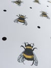 Bumble Bee Gift Wrapping Paper by Katezart Designs 