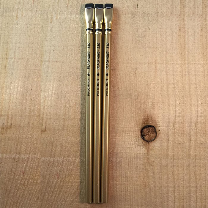 Image of Limited Edition Palomino Blackwing 530 Three Pack