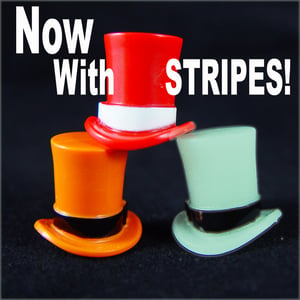 Image of NEW! Striped Top Hats!