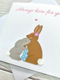 Image 3 of Always Here For You Thinking of You Card - Supportive Card for Sympathy or Encouragement