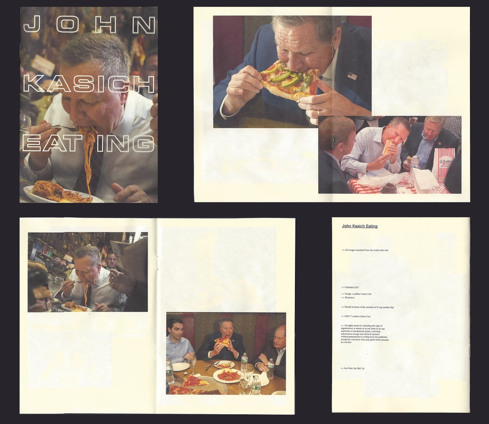 Image of JOHN KASICH EATING