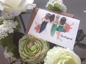 Image of WILL YOU BE MY BRIDESMAID? 