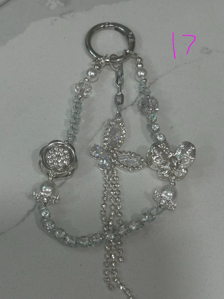 Image of bling phone charms 