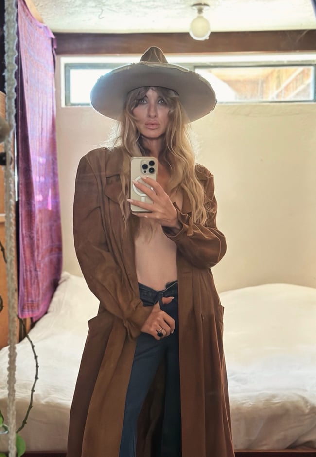 late 1960s softest suede belted trench coat jacket leather 