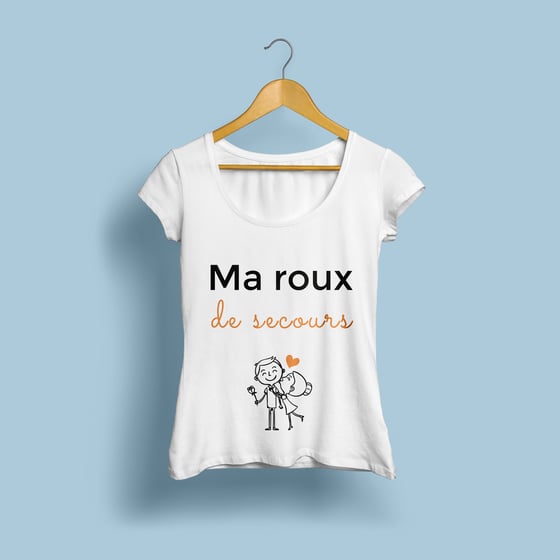 Image of Tee-shirt - Ma roux de secours