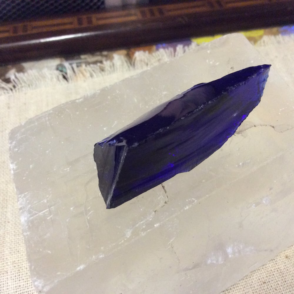 Image of Tanzanite Fire Andara Crystal 17 grams