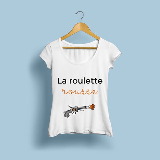 Image of Tee-shirt - La roulette rousse