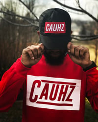 Image 2 of Cauhz™ (Red) Crewneck Sweatshirt