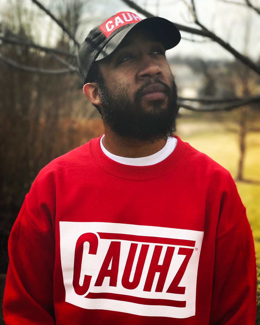 Cauhz™ (Red) Crewneck Sweatshirt