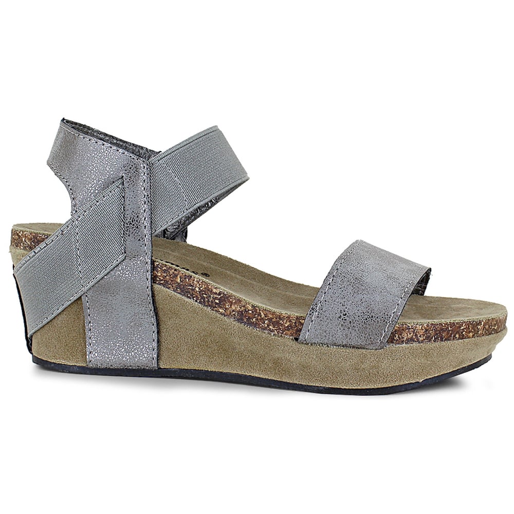 Girls' Pewter Chic Wedge Sandal / Free State Clothiers