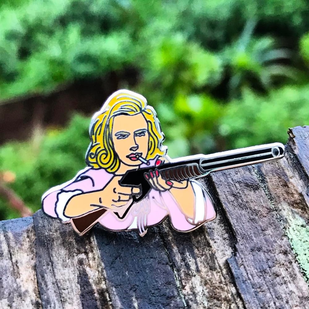 Image of Mad Men tribute - Betty Draper / Birdie pin