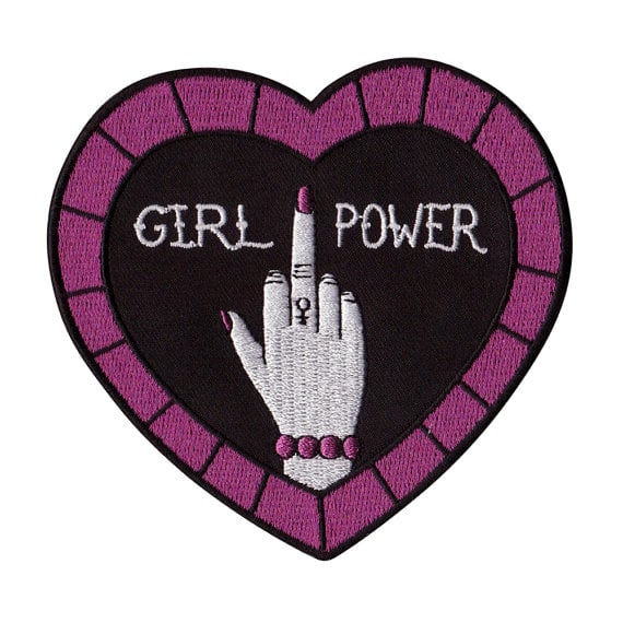 Image of Girl Power patch by Girl Gang Rules 