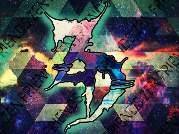 Image of Zeds Dead Baby Festival Flag Preorder