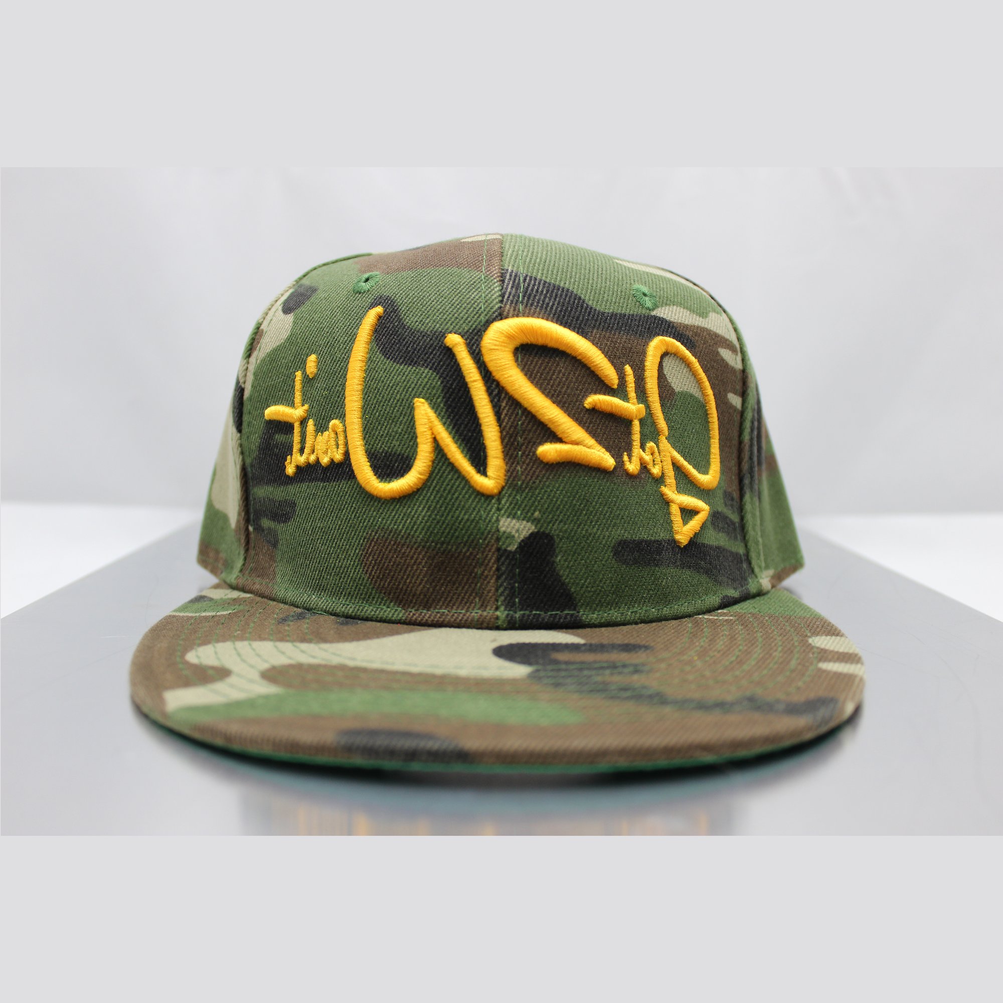 Image of Got2Wanit Flip RESnapback_JNGLCMO_YLW