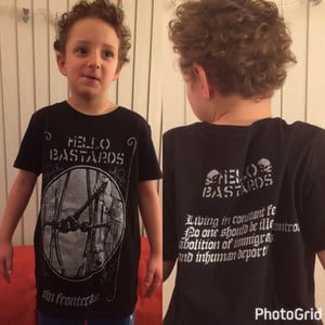 Image of Hello Bastards - Sin Fronteras Tshirt (only a few sizes left)