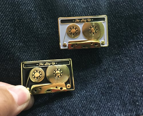 Image of The Stay Up "Cassette" Enamel Pin