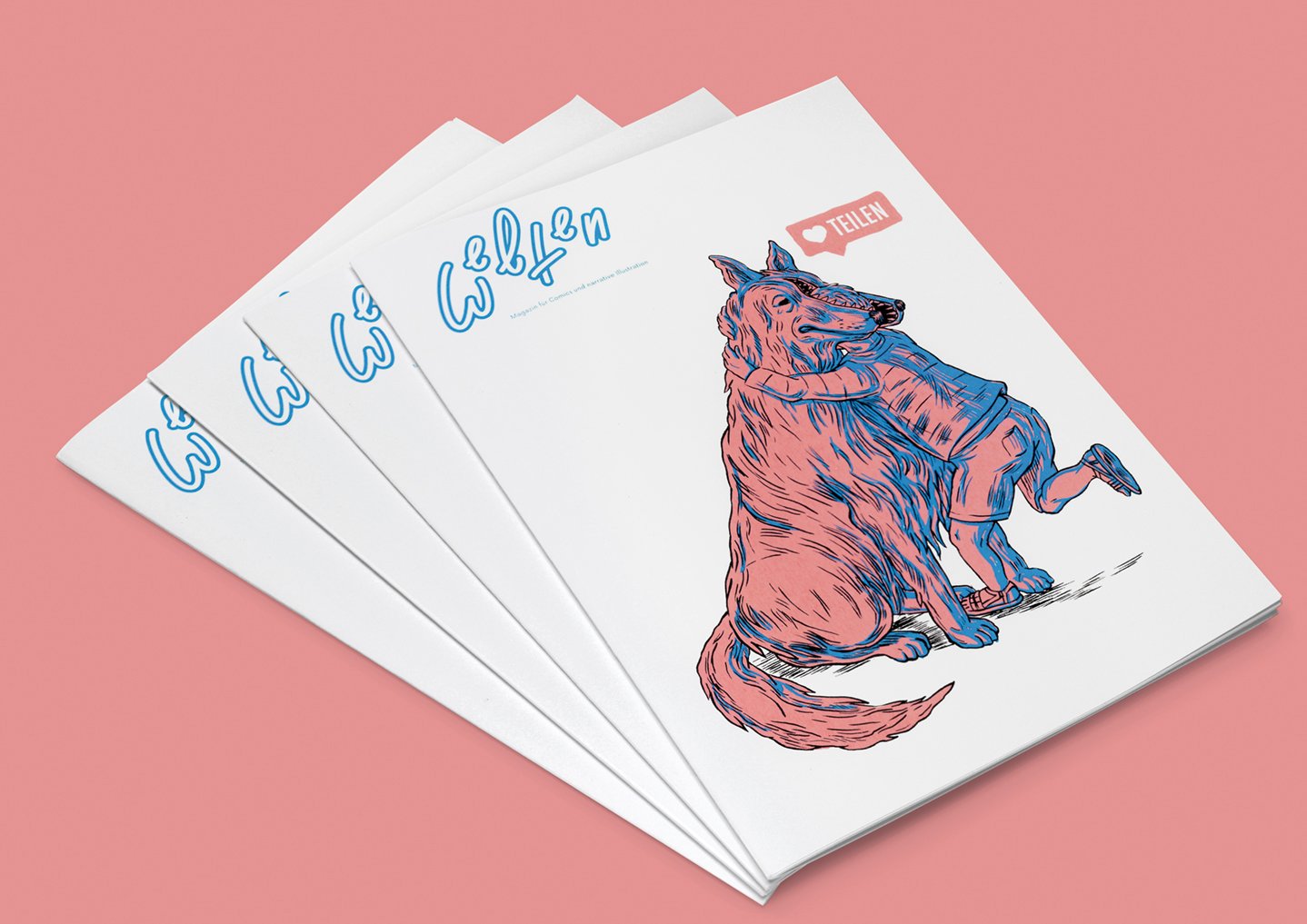 Image of Welten Magazin #2 – Teilen (German Version)